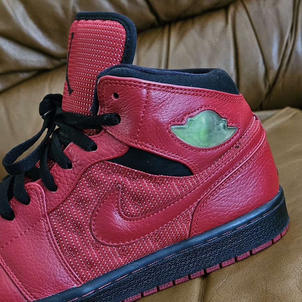 Men's Nike Air Jordan 1 High Retro OG 97 TXT Gym Red Size 11.5 - Picture 10 of 14
